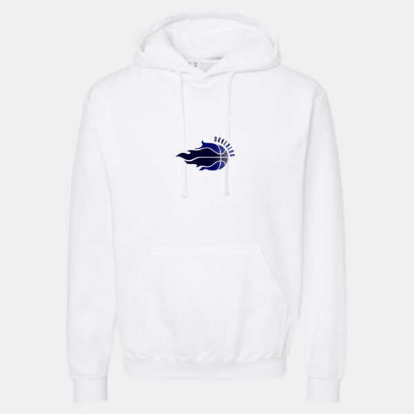 Logo w/QR - Unisex Fleece Hooded Sweatshirt Thumbnail