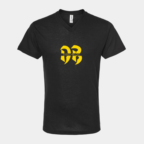 Classic Wu-Vibe Original  - Unisex Poly-Rich V-Neck T-Shirt Thumbnail