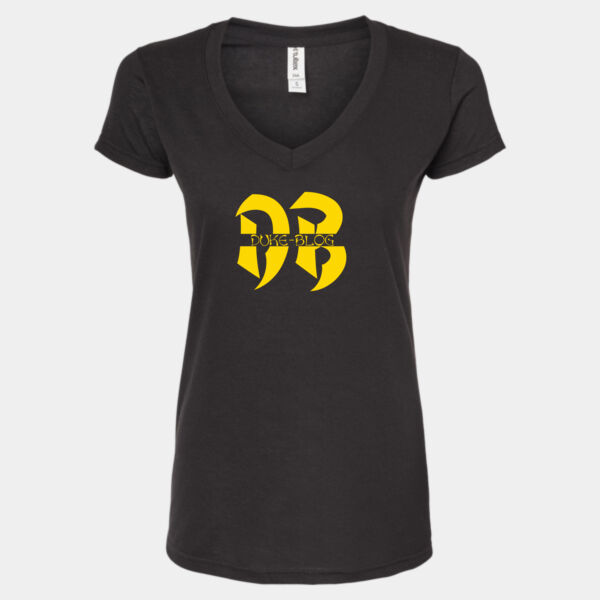 Classic Wu-Vibe Original  - Women's Poly-Rich V-Neck T-Shirt Thumbnail