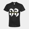 Unisex Poly-Rich V-Neck T-Shirt Thumbnail